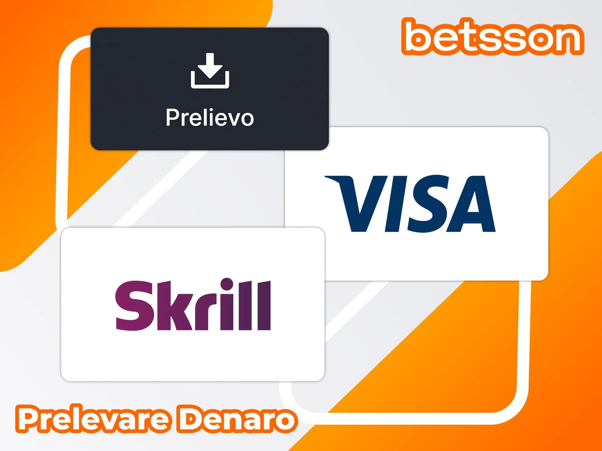 Ritira le tue vincite in tutta sicurezza dal tuo conto Betsson.