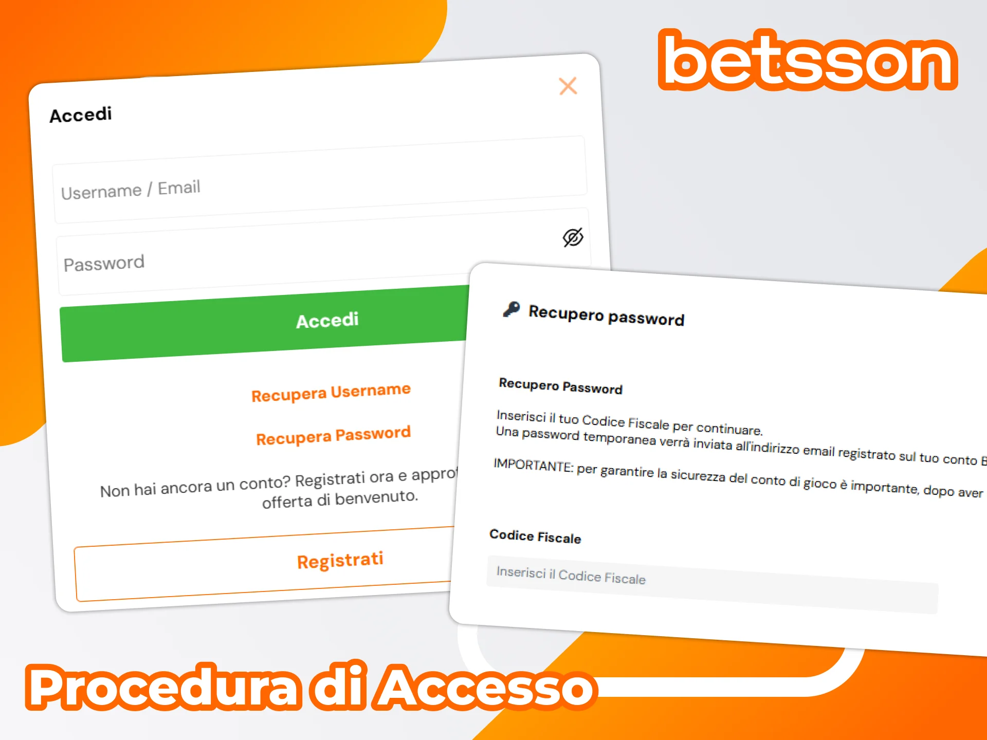 Procedura di Accesso Betsson